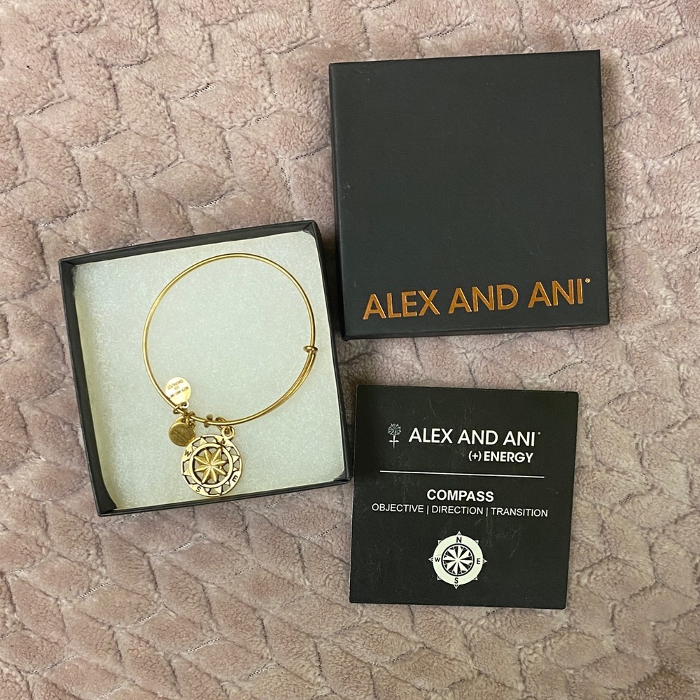 Alex and Ani Compass Bracelet